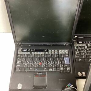 o4316 IBM ThinkPad 6点セット ノートパソコン XP 2371-GDJ 1709 2609 2606 2887 2373 ACアダプタ 不動品 ジャンクの画像5