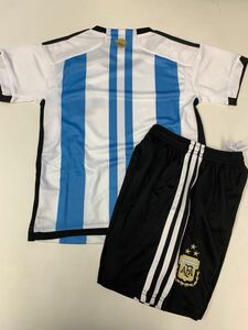 150cmアルゼンチン代表　背番号無し　子供サッカーユニフォーム