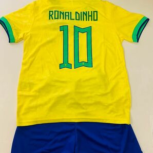 160cmブラジル代表　ロナウド　子供サッカーユニフォーム