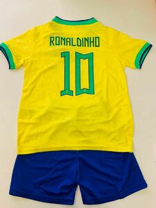 130cmブラジル限定モデル　ロナウジーニョ　子供サッカーユニフォーム