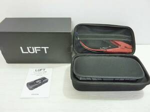 CV5647ta 美品 LUFT スーパーキャパシタ ジャンプスターター 12V専用 LUFT-CJS JUMPSTARTER バッテリー上がり