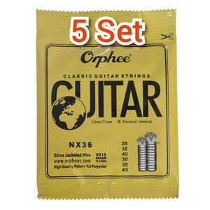 Orphee classic guitar string normal tension 28-43 5 set 