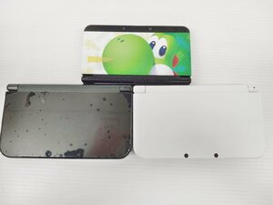 [KA4C-64-017-1] Nintendo ニンテンドー New ニンテンドー 3DS/3DS LL 3台 本体 まとめ売り ホワイト ブラック 動作未確認 ジャンク