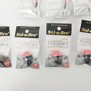 [11C-64-033] SALUBRE ソルブレ T-LEGEND S ティーレジェンド S どんぐりウキ 7個セット まとめ売り 未使用品の画像4