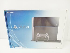 [4A-64-022-2] SONY ソニー PlayStation4 PS4 500GB プレイステーション4 CUH-1000A ブラック 通電確認済み 中古