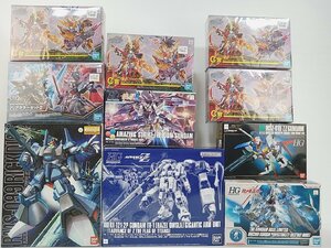 [BR-145] プラモデル 未組立組立混在 まとめ売り 中身未確認 ジャンク SDW HEROES クリアカラーセットII/MSZ-010 ZZガンダム 他