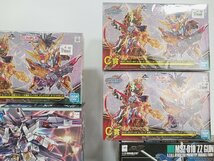 [BR-145] プラモデル 未組立組立混在 まとめ売り 中身未確認 ジャンク SDW HEROES クリアカラーセットII/MSZ-010 ZZガンダム 他_画像4