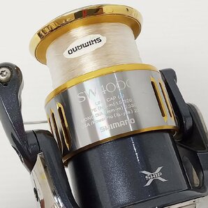 [11A-64-060-1] 釣り用品 リール SHIMANO シマノ '15 ツインパワー SW 4000XG 外箱+説明書 中古の画像5