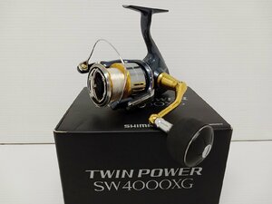 [11A-64-060-1] 釣り用品 リール SHIMANO シマノ '15 ツインパワー SW 4000XG 外箱+説明書 中古