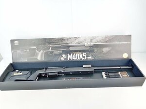 [B6D-64-001] 東京マルイ エアーコッキングガン ボルトアクションエアーライフル M40A5 BLACK STOCK 動作確認済み 中古