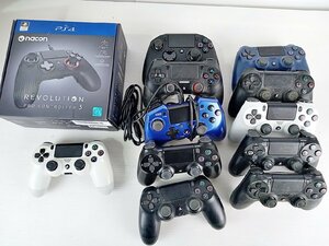 [B4C-64-086-1] SONY ソニー 他 DUALSHOCK デュアルショック 他 PS4 コントローラー まとめ売り ジャンク