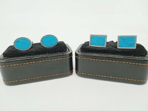 [19A-64-032] sickle . cuffs atelier turquoise cuffs 2 point set round square case attaching 