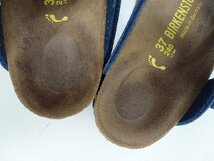 [16B-510-027-1] BIRKENSTOCK ビルケンシュトック サンダル サイズ24cm ネイビー_画像8