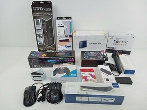 [HE-4-1] game PS3 PS4 PS5 etc. peripherals mouse pad controller nasne to Rene etc. other set sale operation not yet verification Junk 