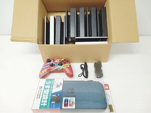 [H4C-64-093-1] 任天堂 ニンテンドー ほか SWITCH スイッチ コントローラー ほか 周辺 動作未確認 まとめ売り ジャンク