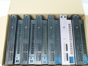 [HB-4-1] SONY ソニー PlayStation2 PS2 厚型 6台 本体のみ まとめ売り 動作未確認 ジャンク