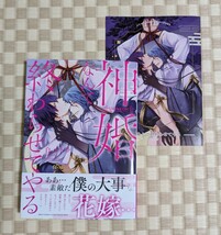 【神婚なんて終わらせてやる】白コトラ☆コミコミスタジオ特典リーフレット付き☆2024年4月初版_画像1