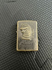 zippo ZIPPO ジッポ　ゴジラ メタル ソリッドブラス　真鍮