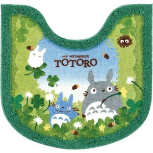 [ immediate payment ]to Toro. toilet ta Lee .... acorn toilet mat approximately 58×60cm green senko- Tonari no Totoro toilet ta Lee 