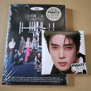 新品未開封CD ＋開封済みCD NCT 127 『FACT CHECK 』2枚セット　ジェヒョン　トレカ