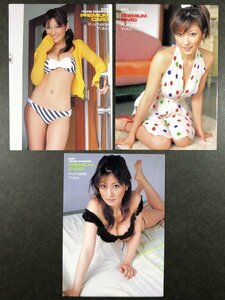 熊田 曜子　ヤングチャンピオン 2007　103・105・107　３枚セット　グラビア アイドル トレカ トレーディングカード