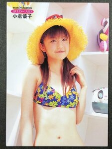 小倉 優子　週刊チャンピオン　016　水着 グラビア アイドル トレカ トレーディングカード ゆうこりん