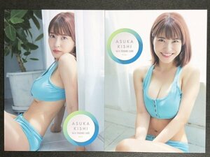 岸 明日香　Vol.４　RG38・39　2枚セット　水着 グラビア アイドル トレカ トレーディングカード