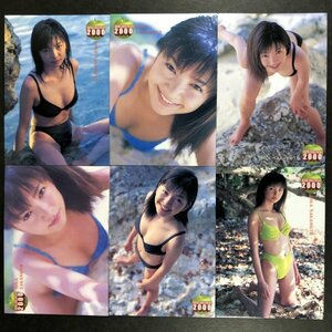 坂本 美香　BOMB 2000　６枚セット　水着 グラビア アイドル トレカ トレーディングカード