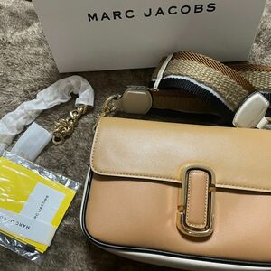 限定【新品】マークジェイコブス ザ J マーク チェーンショルダー バッグ ブラウンMARC JACOBS THE J MARC 