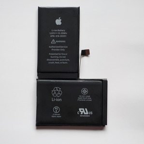 【中古動作品】 Apple iPhone X 純正バッテリー APN:616-00351 70%以上 動作OK クリックポスト発送の画像1