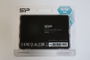 【未使用】Silicon Power シリコンパワー SSD 512GB SATA 2.5インチ 7mm A55 SP512GBSS3A55S25