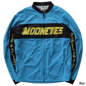 MOONEYES ムーンアイズ Lサイズ MESH JERSEY メッシュジャケット OMJ-038 Blue (2024年モデル)