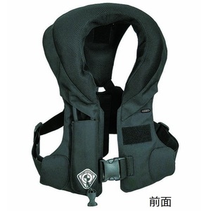 hit-air hit air one body air bag * Harness NW neck part air bag system L(L~3XL correspondence ) black Mugen lightning 