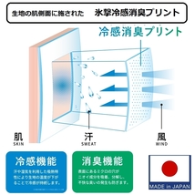 【在庫あり 即納】2024 フリーズテック 冷感 消臭 氷撃 2XLサイズ シャツ 長袖 クルーネック WHITE 2XL FREEZE TECH LIDEF リベルタ_画像4