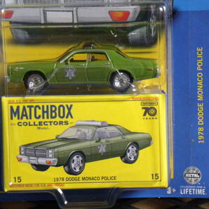 即決☆☆MB 1978 DODGE MONACO POLICE ダッジ モナコ ポリスカー マッチボックス MATCHBOX の画像4