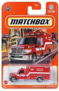 即決☆☆MB INTERNATIONAL TERRASTER Boeing Fire ambulance マッチボックス MATCHBOX