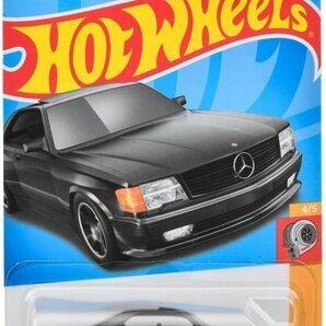 即決☆☆ホットウィール(Hot Wheels) ベーシックカー '89 メルセデス・ベンツ 560 SEC AMG MERCEDES-BENZ HNK15☆定形外発送可能の画像1