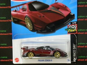 即決☆☆PAGANI ZONDA R HW RACE DAY ホットウィール Hot Wheels