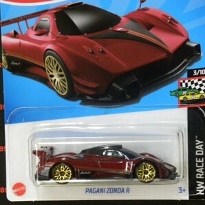 即決☆☆PAGANI ZONDA R HW RACE DAY ホットウィール Hot Wheelsの画像1