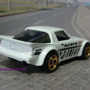 即決☆☆ ルース MAZDA RX-7 カタカナ POLICE HOT WHEELS ホットウィールの画像3