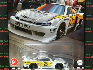 即決☆☆ LBスーパーシルエット 日産シルビア (S15) NISSAN SILVIA LB ウォーク ブールバード プレミアムモデル HOT WHEEL☆