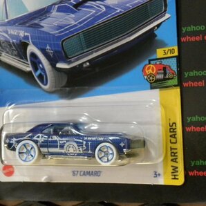 即決☆☆'67 CAMARO HW ART CARS 2024 ホットウィール Hot Wheelsの画像5