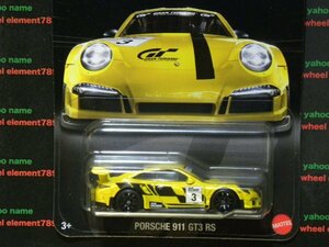 即決☆☆PORSCHE 911 GT3 RS ポルシェ 911 GT3 RS GRAN TURISMO ホットウィール Hot Wheels