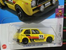 即決☆☆'73 ホンダ シビック カスタム HONDA CIVIC CUSTOM COMPACTKINGS HXP92 ホットウィール Hot Wheels_画像6