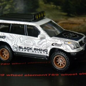 即決 ルース☆☆'05 TOYOTA LAND CRUISER PRADO BLACK RHINO wheels ランドクルーザー プラド プレミアモデル HOT WHEELSの画像2