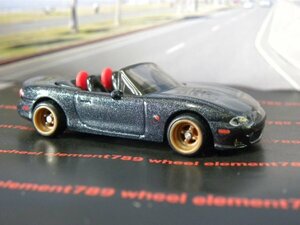 即決 ルース☆☆'04 MAZDA MAZDASPEED MIATA マツダスピード　ミアータ プレミアモデル　HOT WHEELS ホットウィール