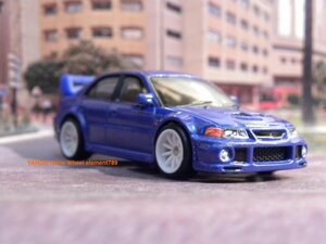 即決☆☆ルース MITSUBISHI LANCER EVO Ⅵ PREMIUM ランエボ　 メタルシャーシ、リアルライダー ホットウィール Hot Wheels☆