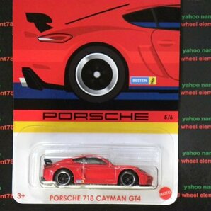 即決☆☆PORSCHE 718 CAYMAN GT4 メタルベース ポルシェシリーズ ホットウィール Hot Wheelsの画像1