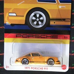 即決☆☆1971 PORSCHE 911 メタルベース ポルシェシリーズ ホットウィール Hot Wheels☆Nの画像2