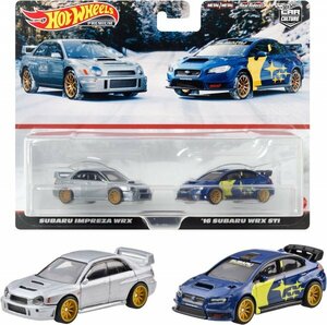 SALE 即決☆☆ スバル インプレッサ WRX / '16 スバル WRX STI SUBARU IMPREZA ホットウィール (Hot Wheels) プレミアム 2パック☆